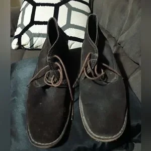 John Varvatos  chukka boots mid desert  ankle suede boots dark brown size 13 men John Varvatos chukka boots mid desert ankle suede boots dark  main image 3